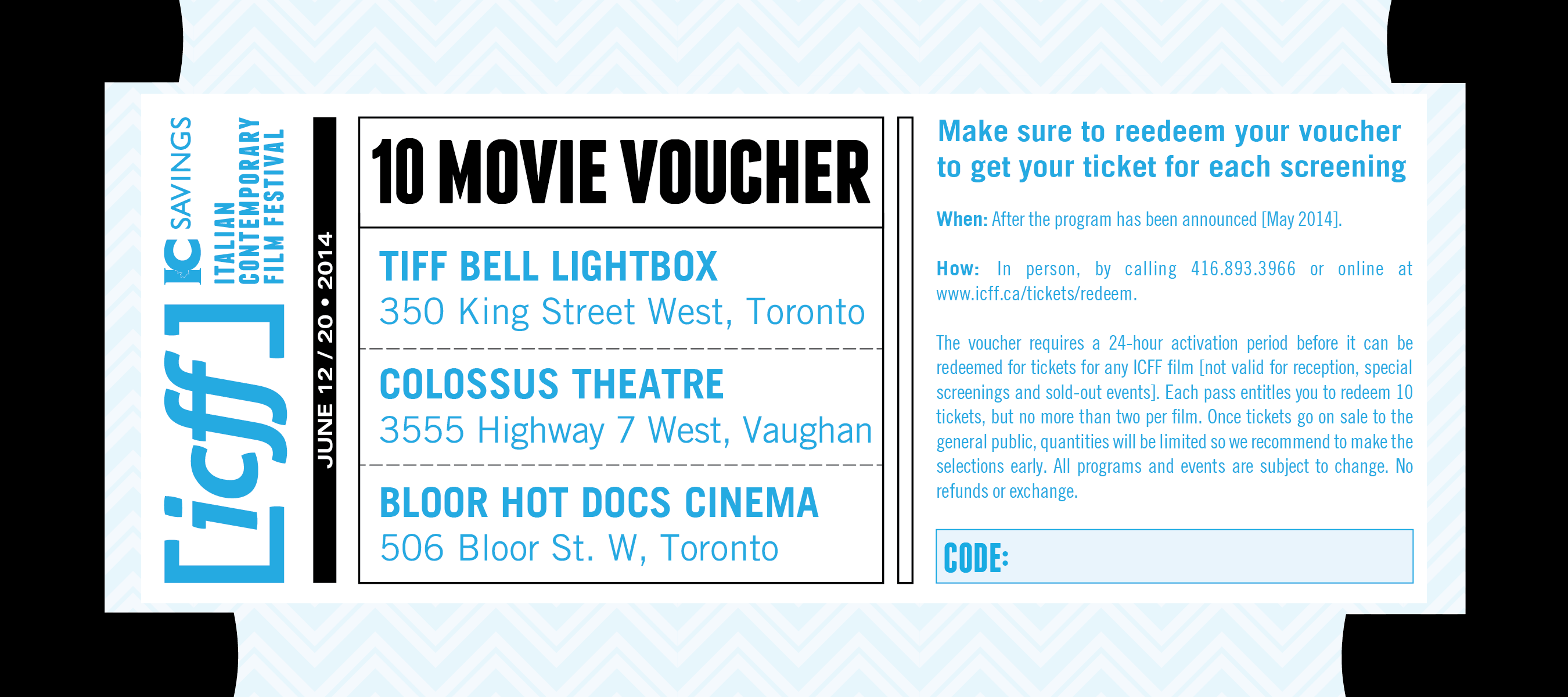 10-movie voucher